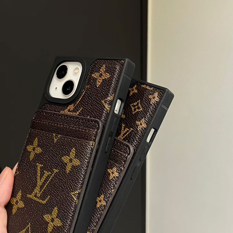 ヴィトン iphone15 proケースマグネット式カード付き