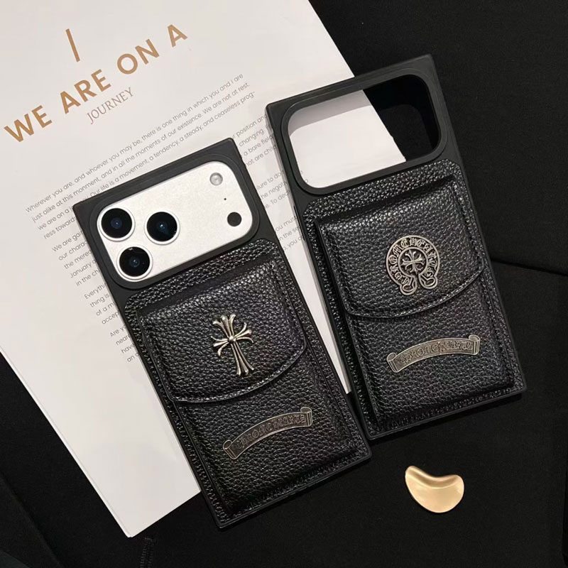 chrome hearts iphone15 pro maxケースカード収納