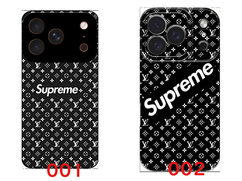 iphone17 pro maxケースシュプリームヴィトンコラボ