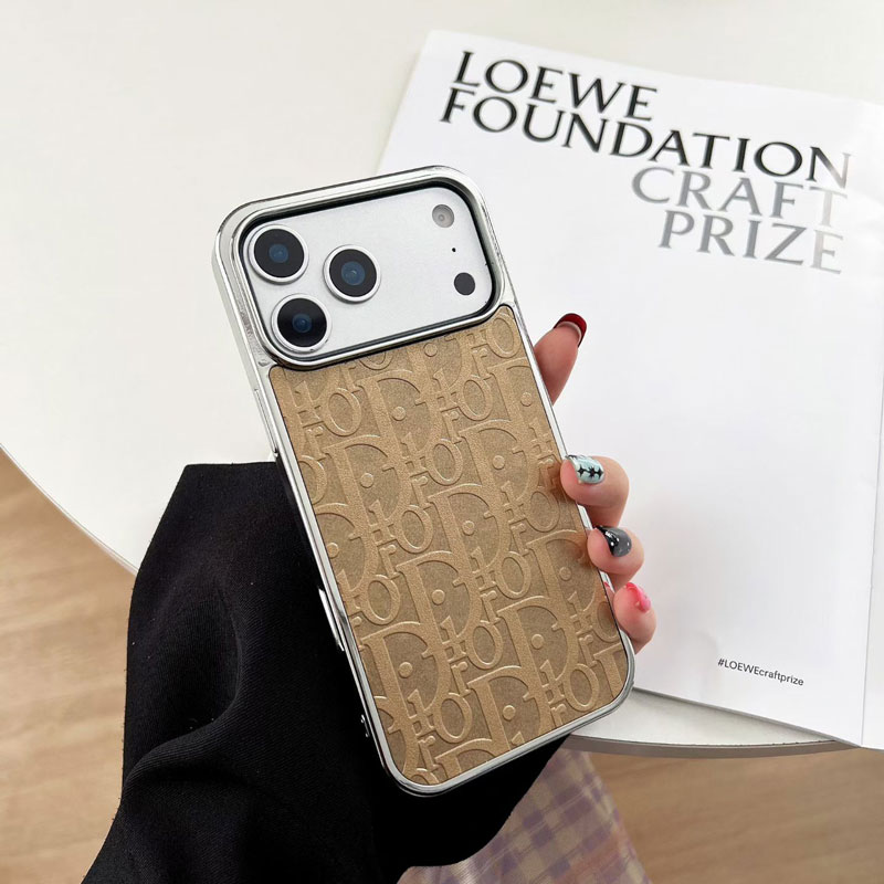 dior iphone15 pro maxケースジャケット型